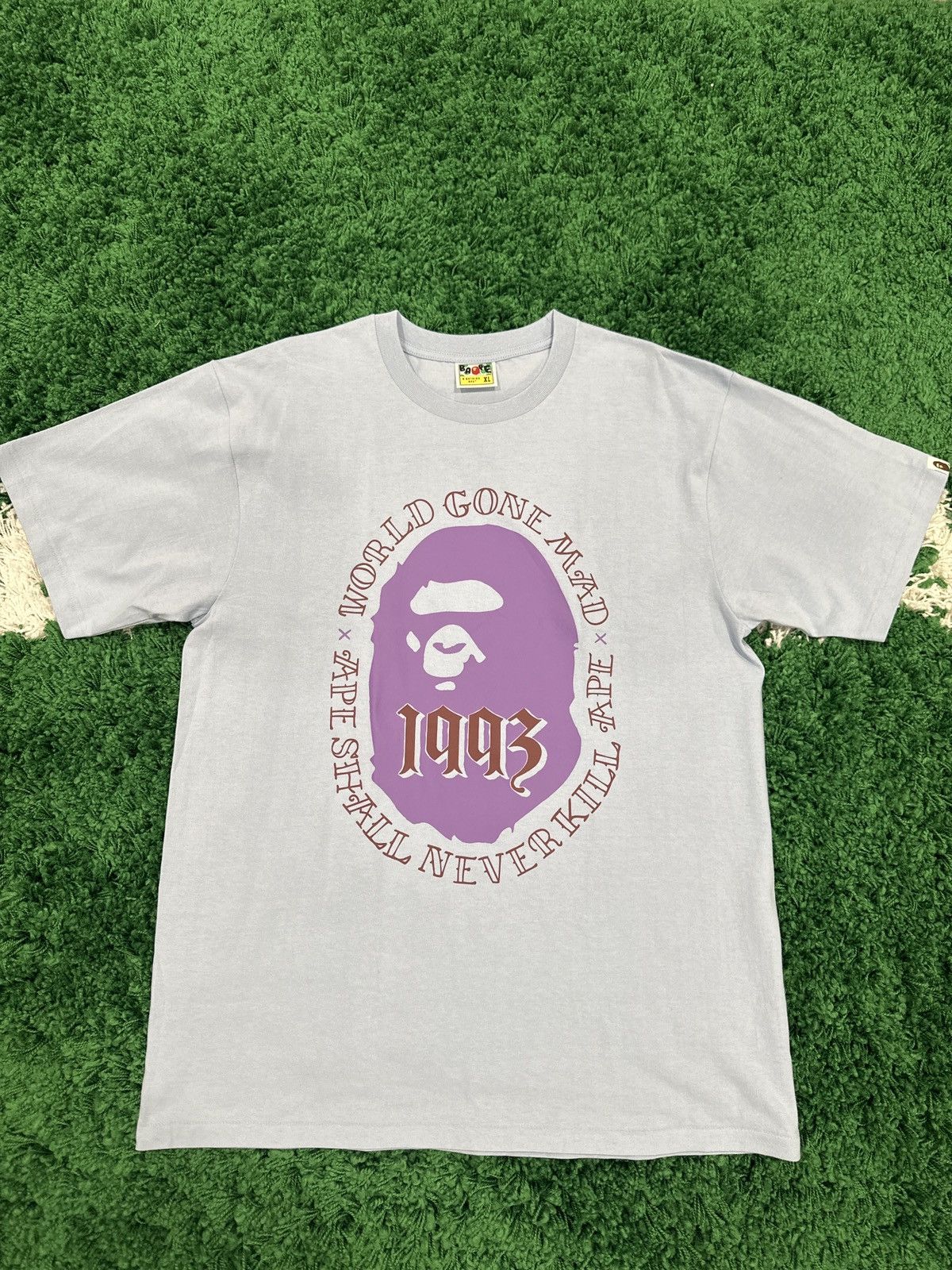 Bape APE HEAD 1993 TEE Size US XL / EU 56 / 4 - 1 Thumbnail