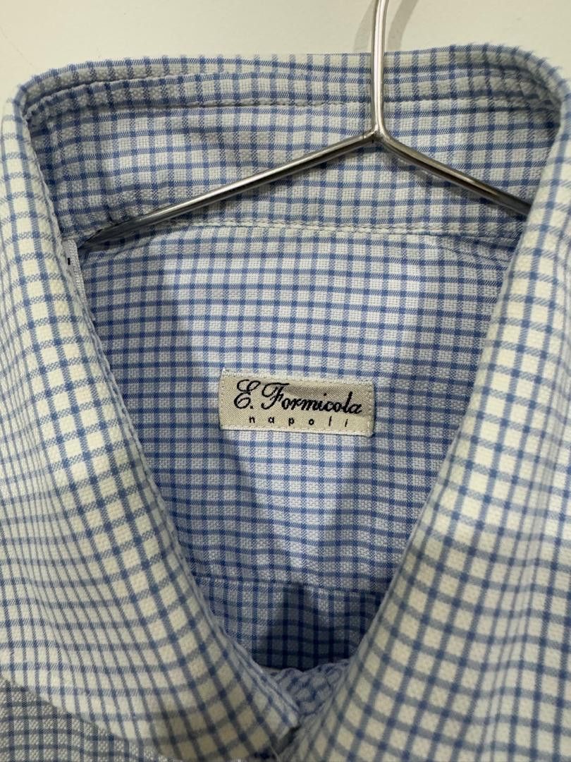 Other Errico Formicola Checkered Shirt Size US M / EU 48-50 / 2 - 3 Thumbnail