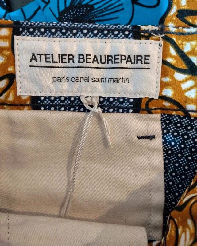 Other Atelier Beaurepaire Paris African Wax Print Pants Floral Size 30" / US 8 / IT 44 - 5 Thumbnail