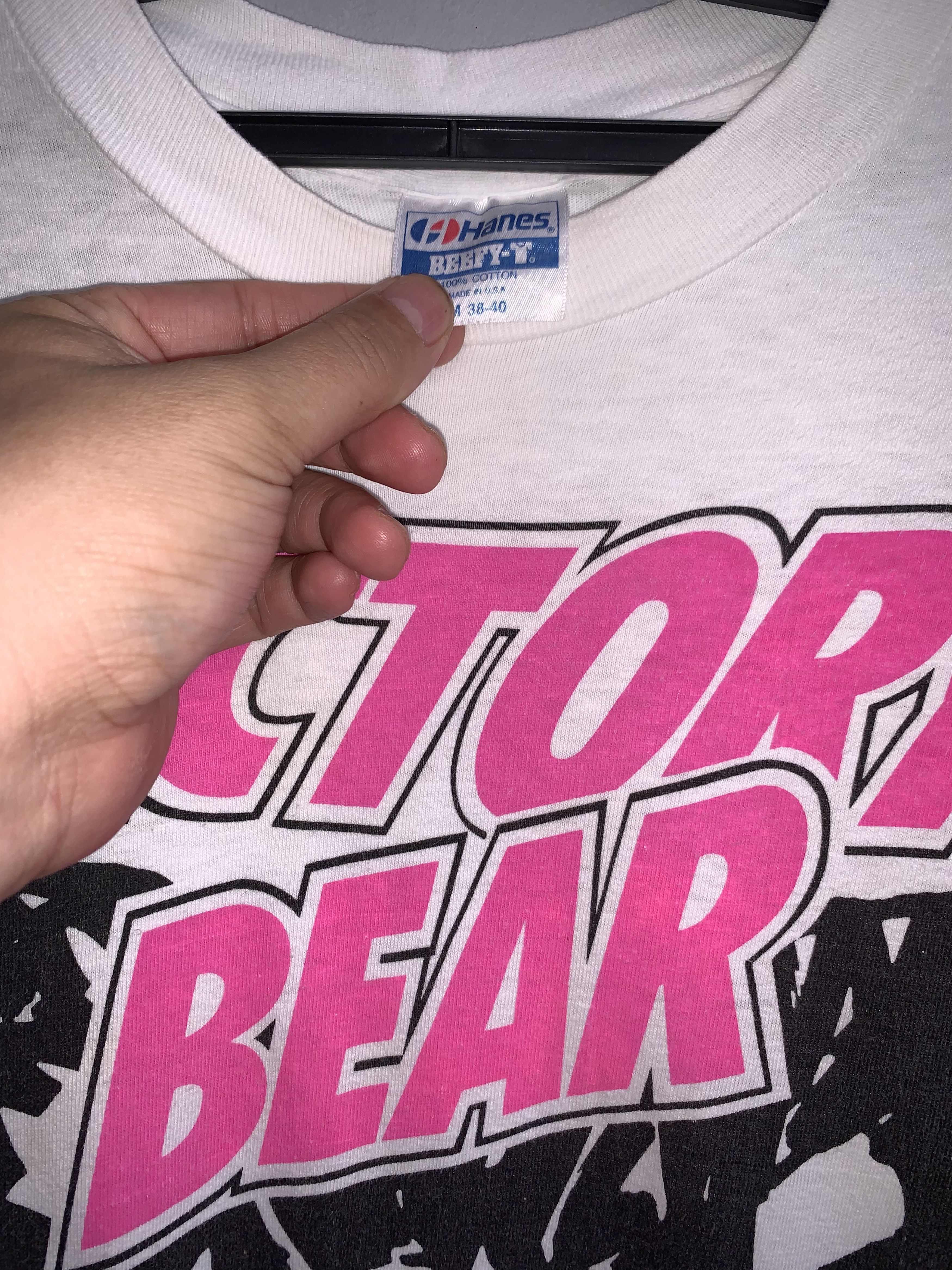 Vintage Factory Bear Bmx Motocross Vintage Shirt Size US M / EU 48-50 / 2 - 2 Thumbnail