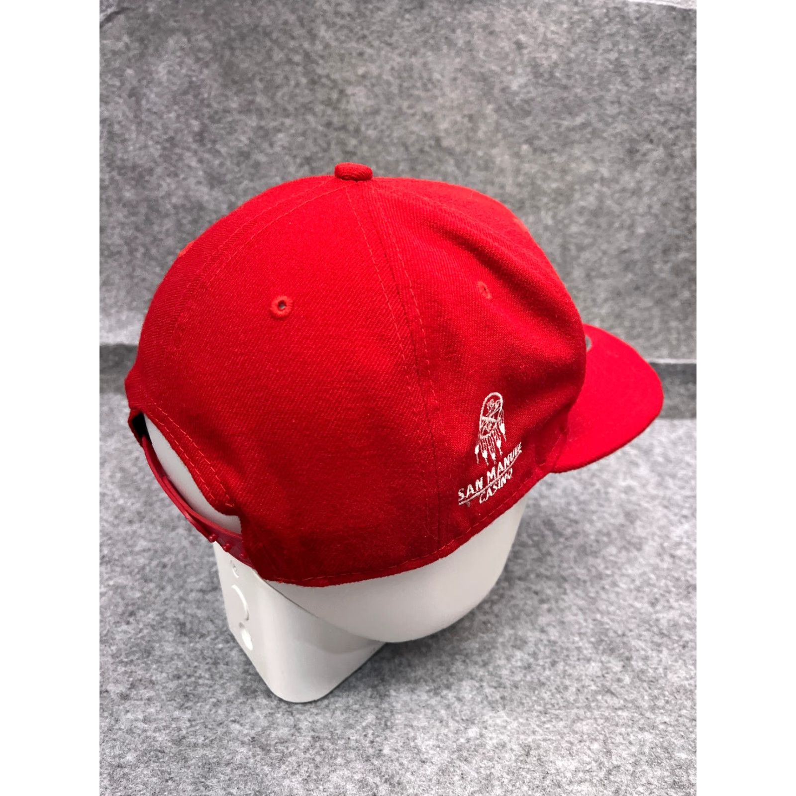 New Era New Era Hat Cap Snap Back Adult OS Red Polyester 9Fifty - Tropical Storm San Manuel Casino Outdoor Sports Skate Men Mens Size ONE SIZE - 7 Thumbnail