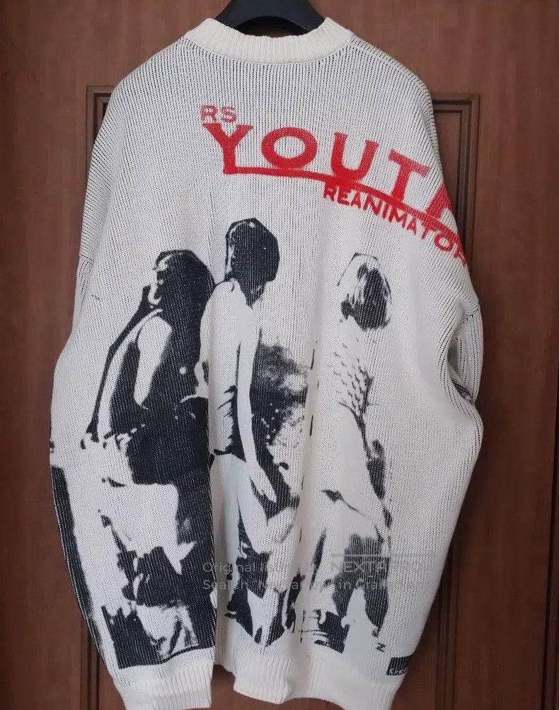 Raf Simons Raf Simons 20ss youth printed sweater Size US S / EU 44-46 / 1 - 1 Thumbnail