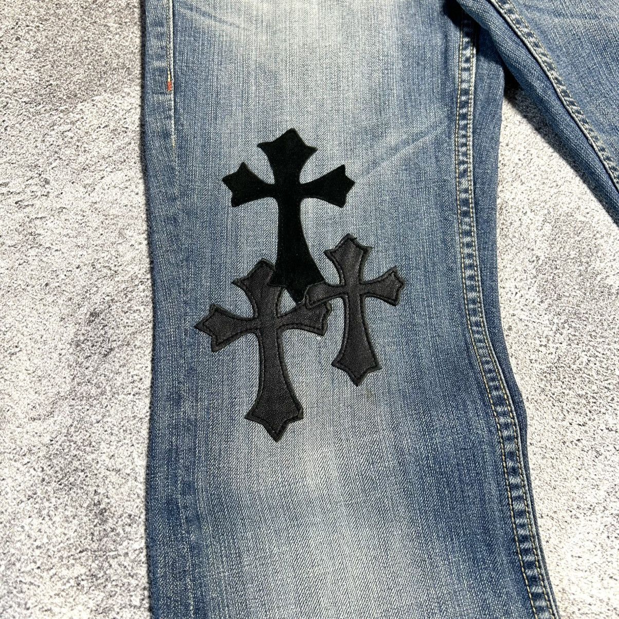 Japanese Brand Vintage Rare Missme Flared Denim Patch Art Size US 30 / EU 46 - 20 Thumbnail