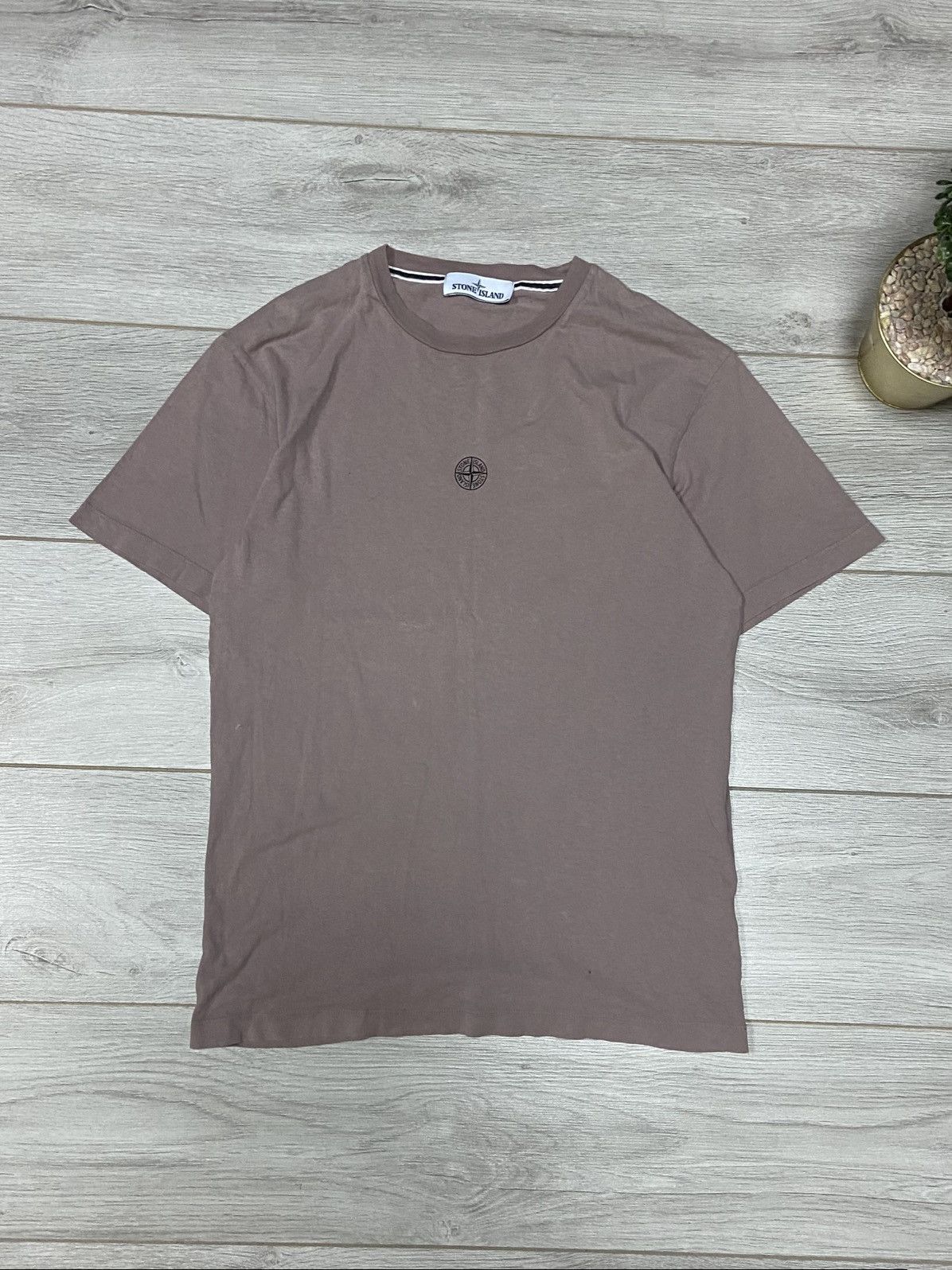 Stone Island Stone Island big logo reflective vintage distressed shirt Size US S / EU 44-46 / 1 - 1 Thumbnail