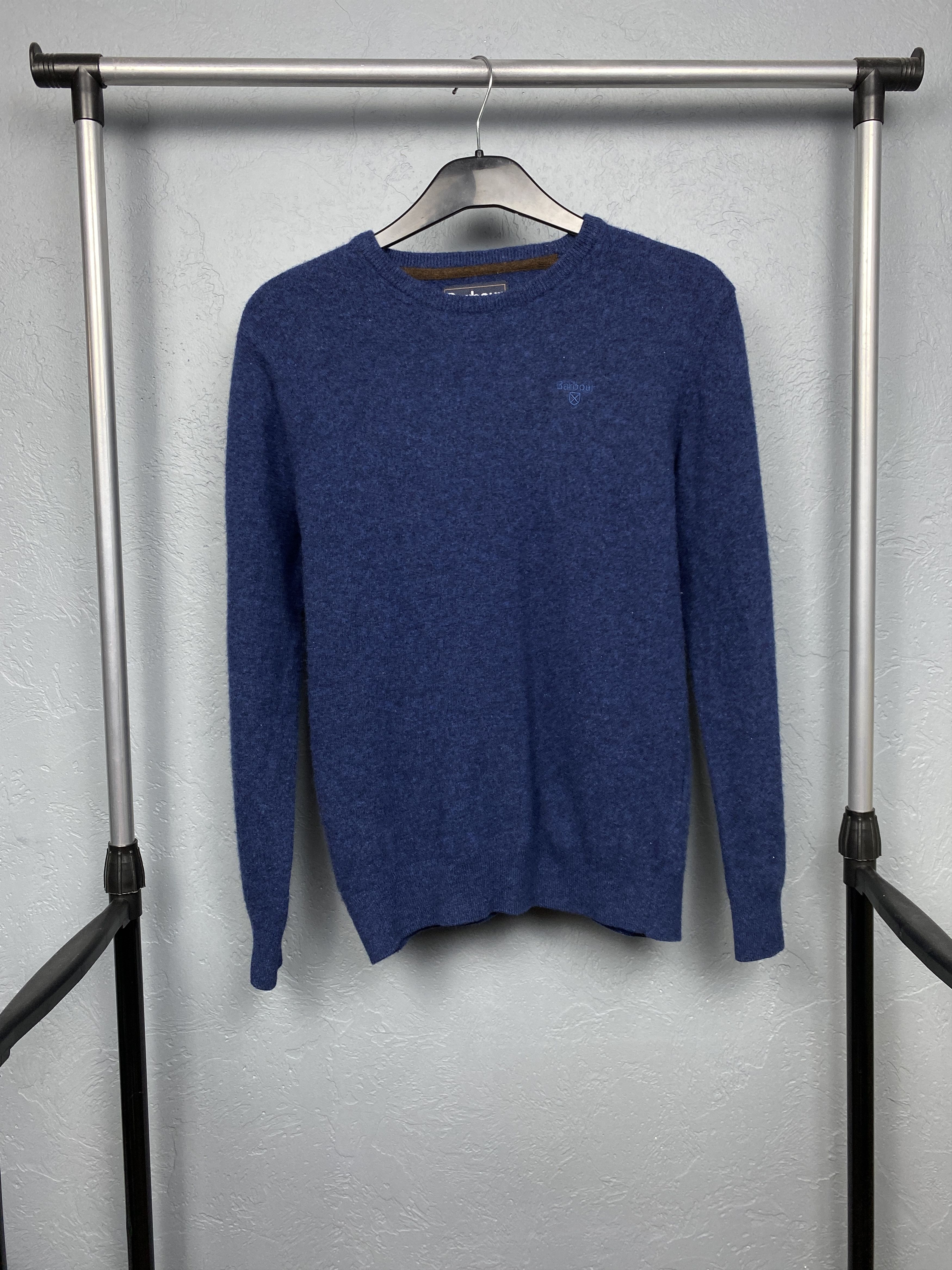 Barbour Barbour Vintage Mens Wool Knit Sweater Y2K Size US S / EU 44-46 / 1 - 1 Thumbnail