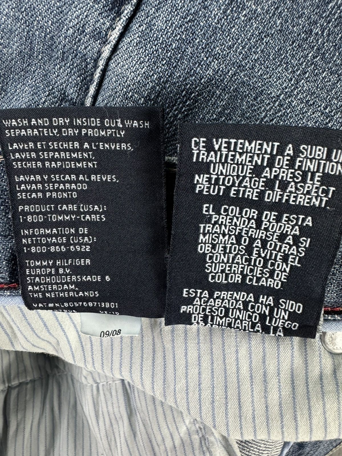 Tommy Hilfiger Crazy Vintage Y2K Tommy Hilfiger Madison Straight Denim Pant Size US 29 - 16 Thumbnail