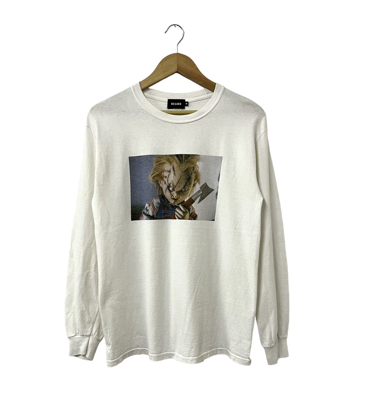 Beams Japan BEAMS CHUCKY CHILD'S PLAY SERIAL KILLER MOVIE JAPAN TSHIRT Size US M / EU 48-50 / 2 - 1 Thumbnail