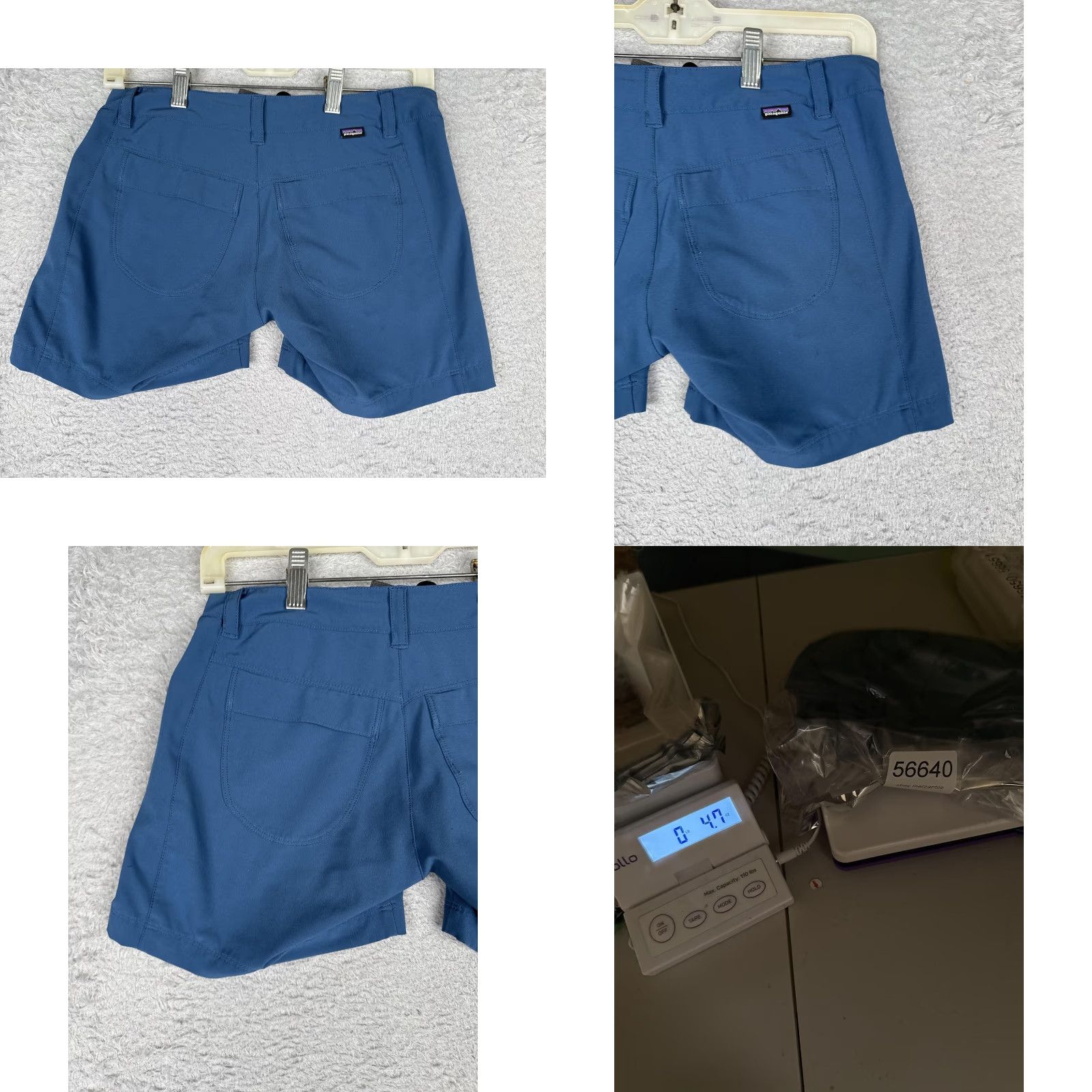 Patagonia Patagonia Board Shorts Womens 2 Blue Quick Dry Drawstring Swim Beach Pockets Size 26" / US 2 / IT 38 - 9 Thumbnail