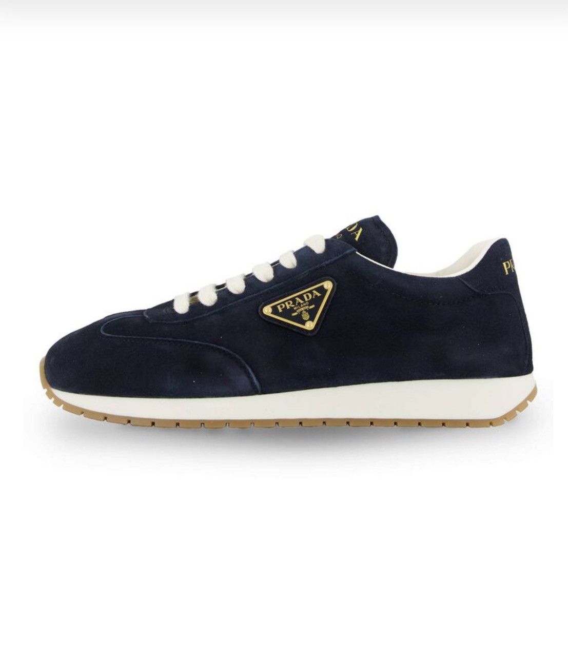 Prada Prada | Women's Sneaker RANK CAMOSCIO Size US 6 / IT 36 - 1 Thumbnail