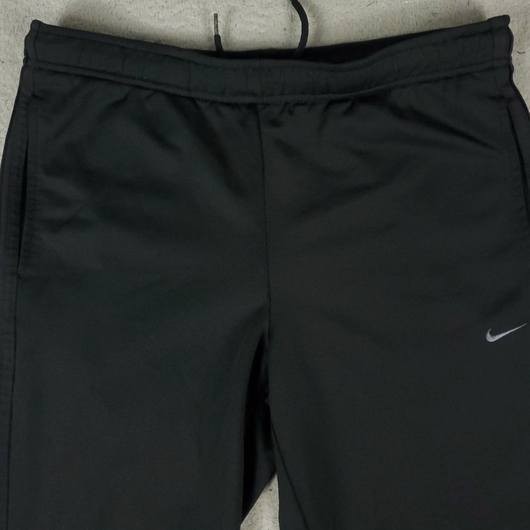 Nike Nike Sweatpants Pants Mens S Black Vintage Y2K Ankle Zip Track Size US 29 - 2 Thumbnail
