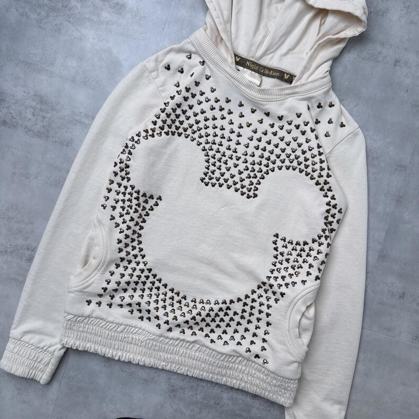 Disney Y2K Disney Mickey Mouse 00s Grunge Hoodie Jacket Size L / US 10 / IT 46 - 4 Thumbnail