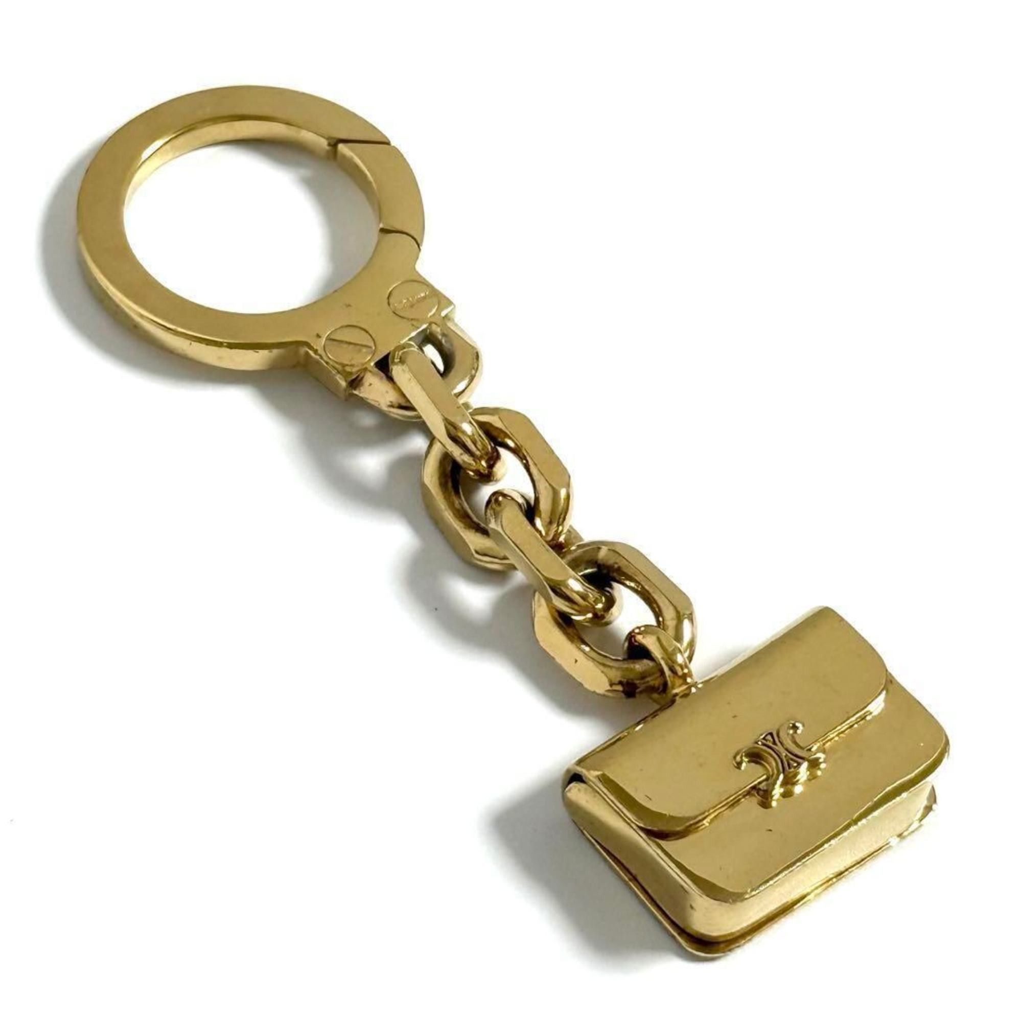 Celine Celine Women's Triomphe Bag Charm Keychain Keyring Size ONE SIZE - 1 Thumbnail