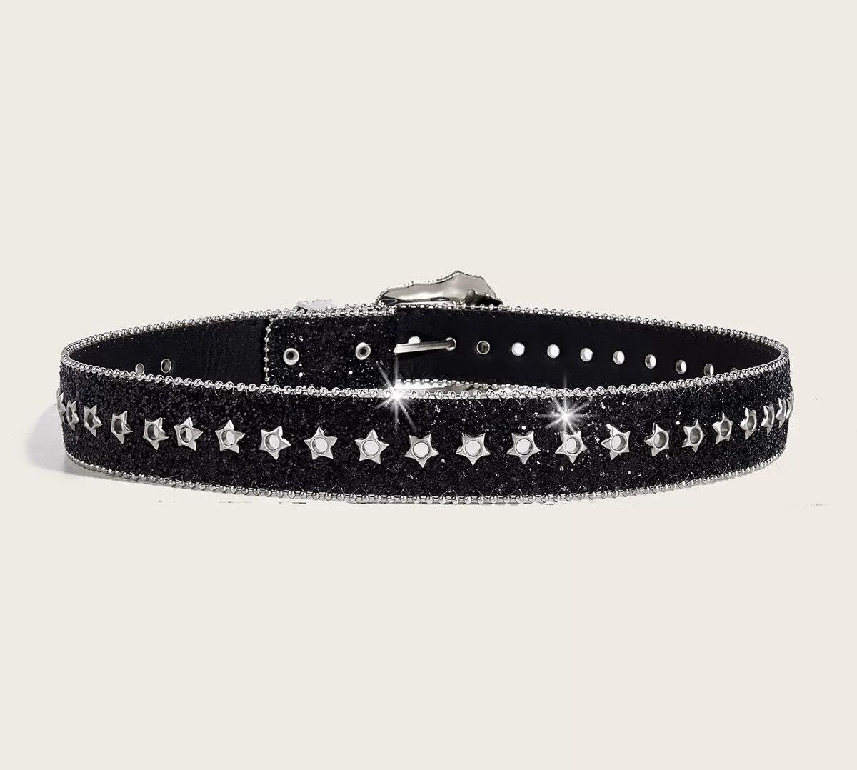 Designer × Japanese Brand Vintage punk rock unisex star studded rivet western belt Size ONE SIZE - 6 Thumbnail