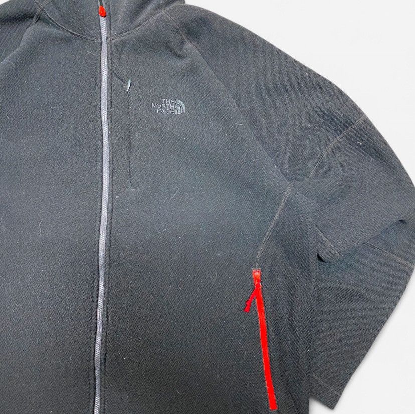The North Face Y2K North face zip up grey and red fleece Size US L / EU 52-54 / 3 - 2 Thumbnail