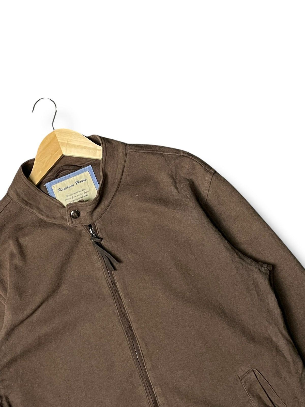 Japanese Brand × Vintage RANDOM HOUSE JAPANESE BRAND LIGHT ZIPPER JACKET (86) Size US M / EU 48-50 / 2 - 2 Thumbnail