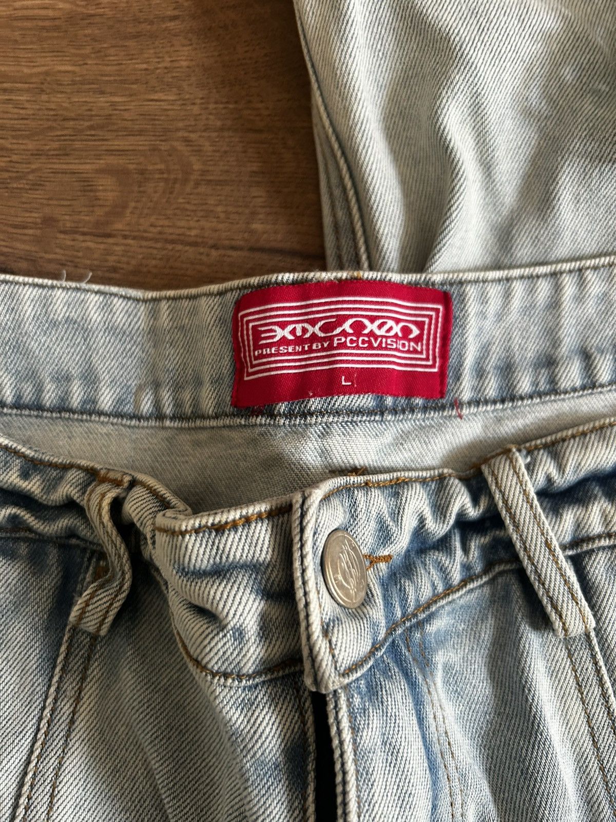 Other PCCVision ripped oversized blue jeans Size US 34 / EU 50 - 6 Thumbnail
