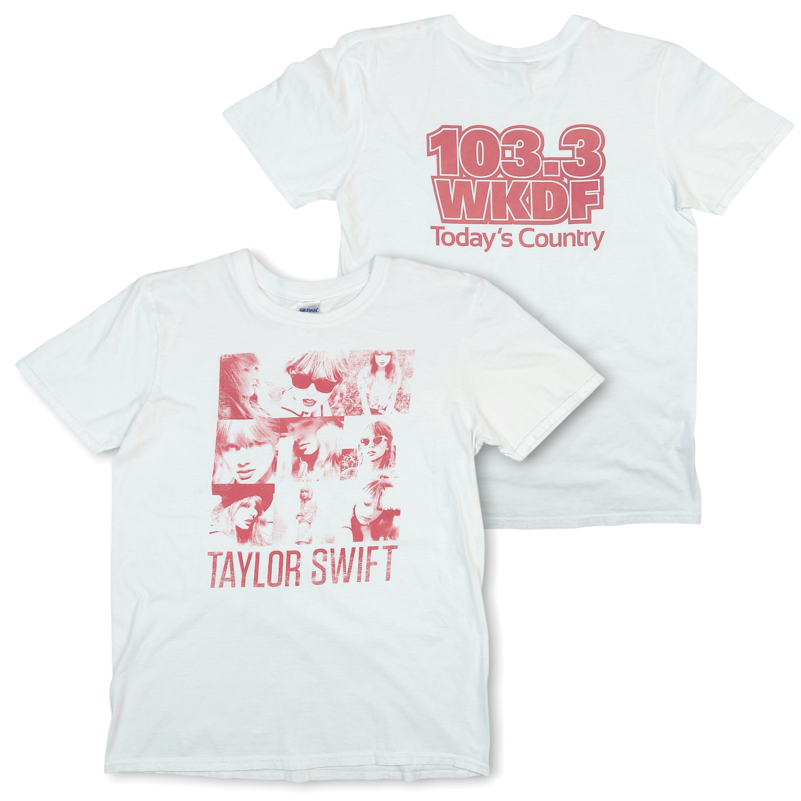 Band Tees 2012 TAYLOR SWIFT 103.3 WKDF Today's Country TEE Size US M / EU 48-50 / 2 - 1 Thumbnail