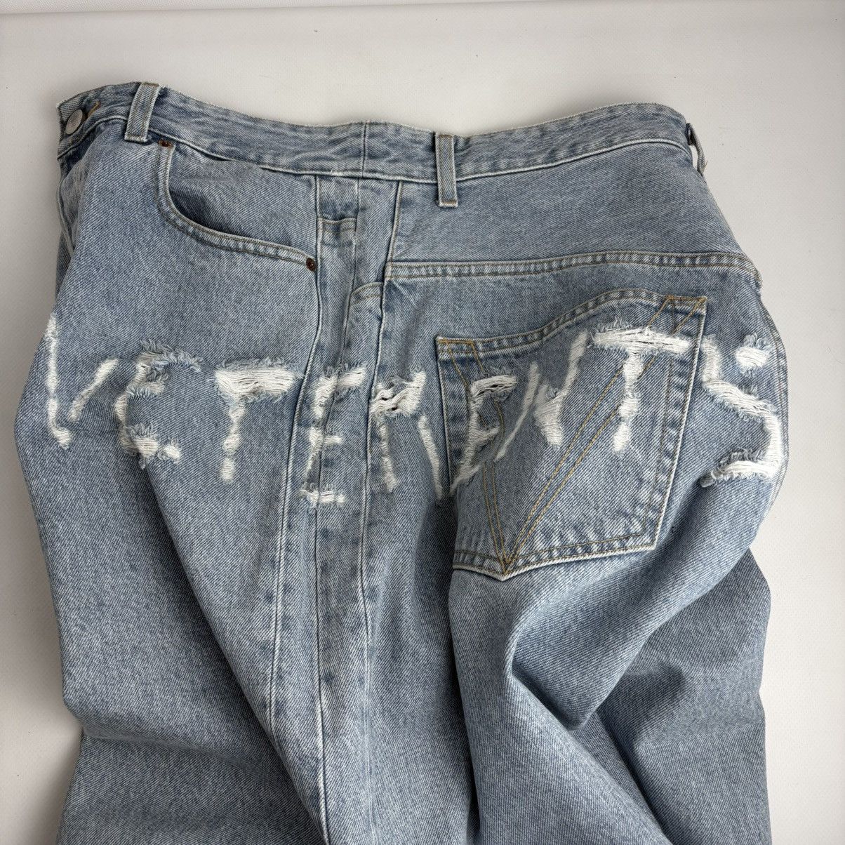 Vetements Vetements Anarchy jeans Size US 31 - 3 Thumbnail