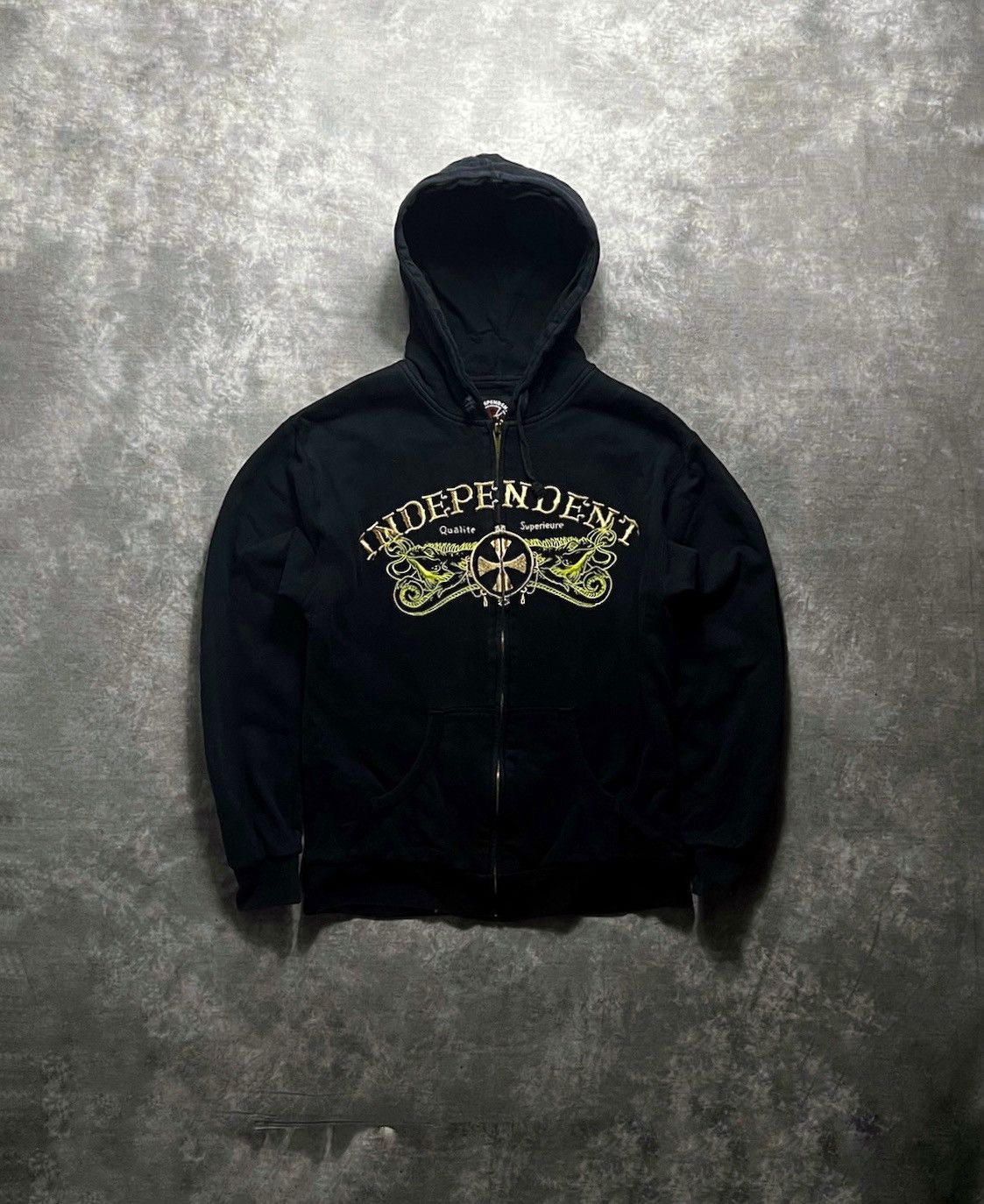 Independent Truck Co. Independent Trucks full zip hoodie big logo – streetwear rap Size US M / EU 48-50 / 2 - 2 Thumbnail