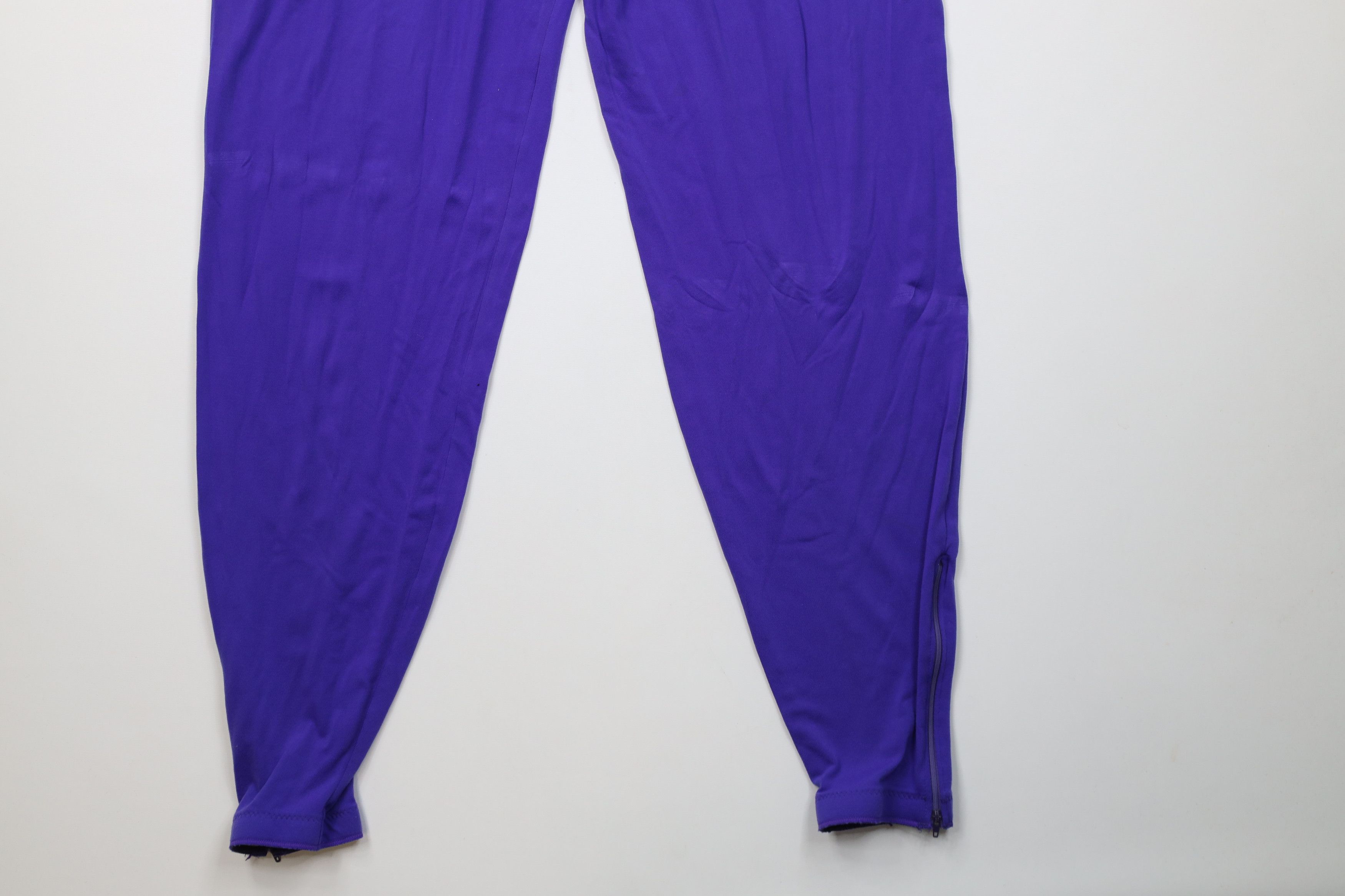 PEARL iZUMi Vintage 90s Pearl Izumi Jogging Sweatpants Purple USA Size 32" / US 10 / IT 46 - 14 Thumbnail