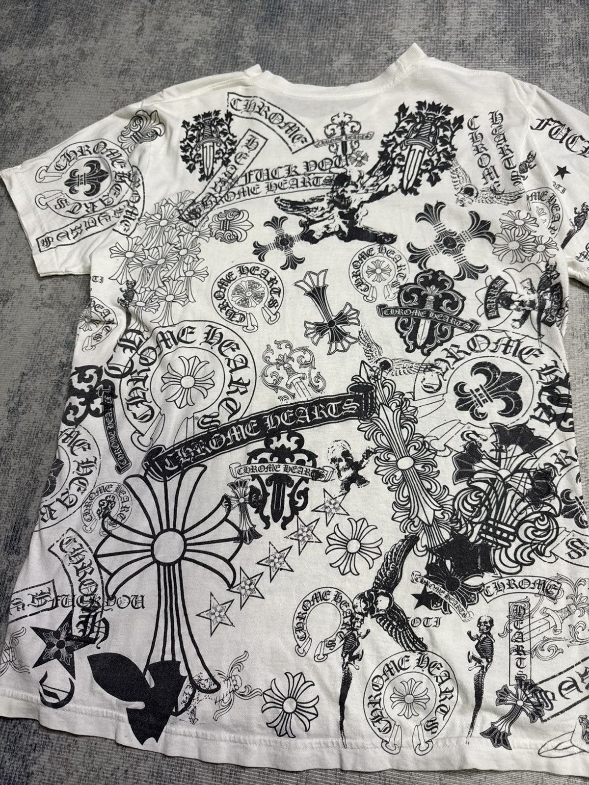 Chrome Hearts RARE! AOP MULTI LOGO Chrome Hearts Size US M / EU 48-50 / 2 - 9 Thumbnail