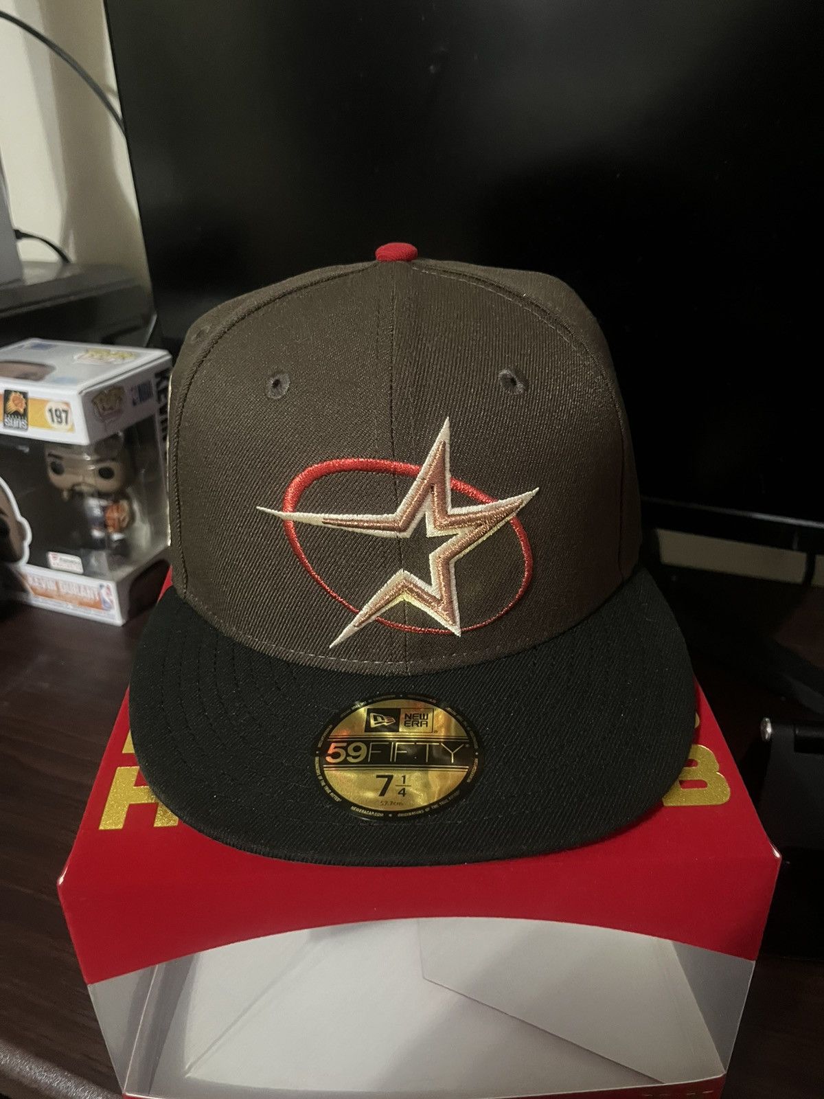 Hat Club Hat club astros brown hat Size ONE SIZE - 2 Thumbnail