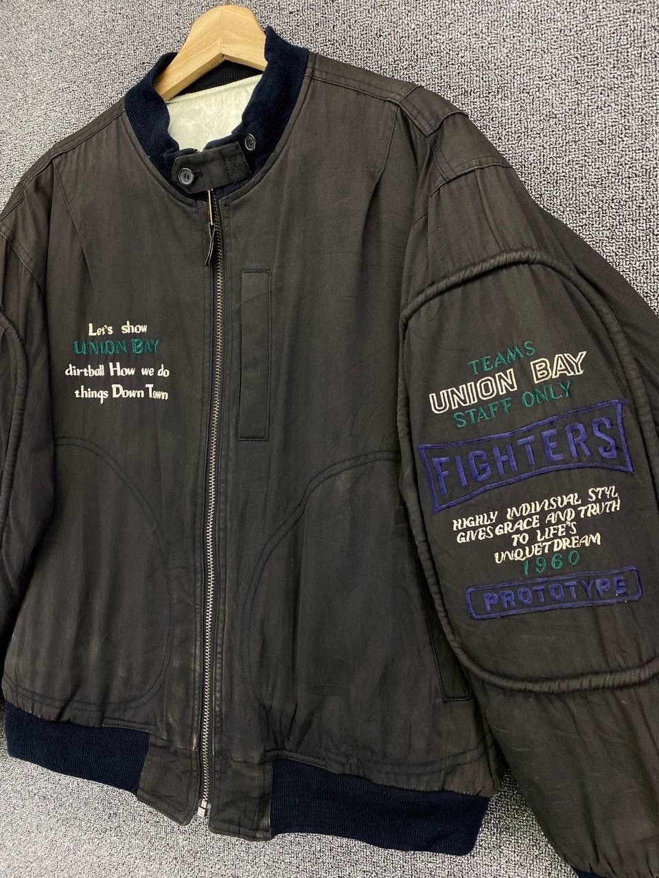 UNIONBAY Vintage Union Bay Riversable Bomber Jacket Size US L / EU 52-54 / 3 - 6 Thumbnail