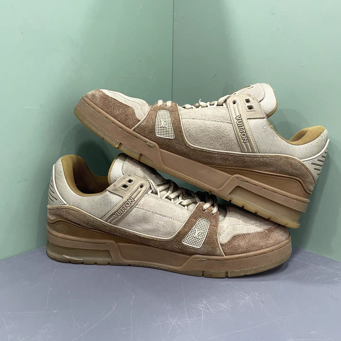 Louis Vuitton Louis Vuitton Trainer Sneakers K15 Size US 9 / EU 42 - 4 Thumbnail