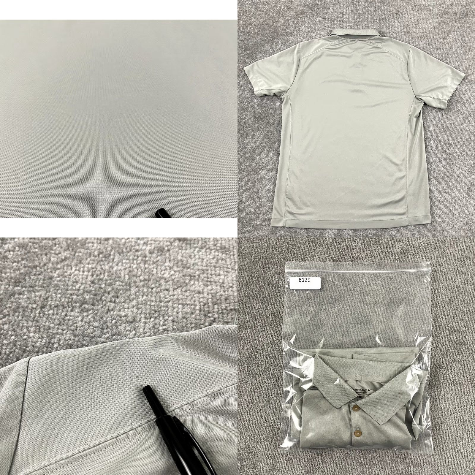 Nike Nike Polo Shirt Mens Large Gray Tour Performance Bayside Resort Delaware Golf Size US L / EU 52-54 / 3 - 8 Thumbnail