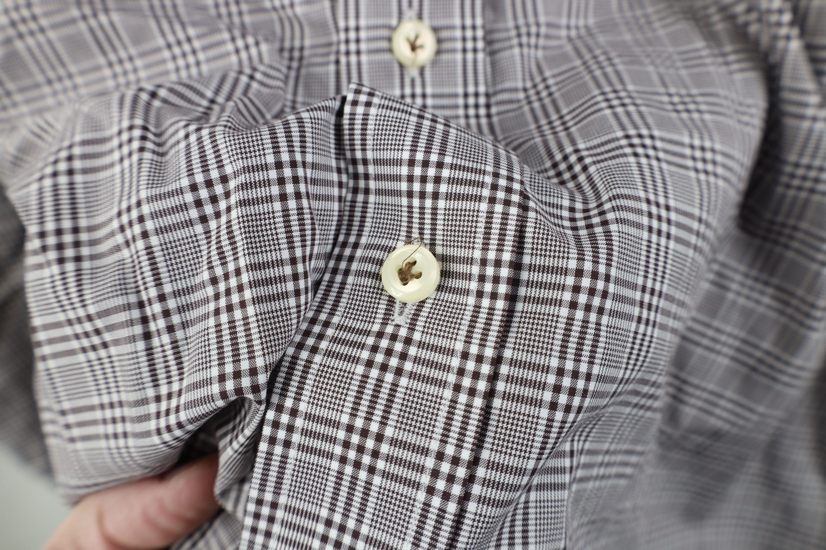 Peter Millar Peter Millar Long Sleeve Button Dress Shirt Plaid Cotton Size US L / EU 52-54 / 3 - 6 Thumbnail
