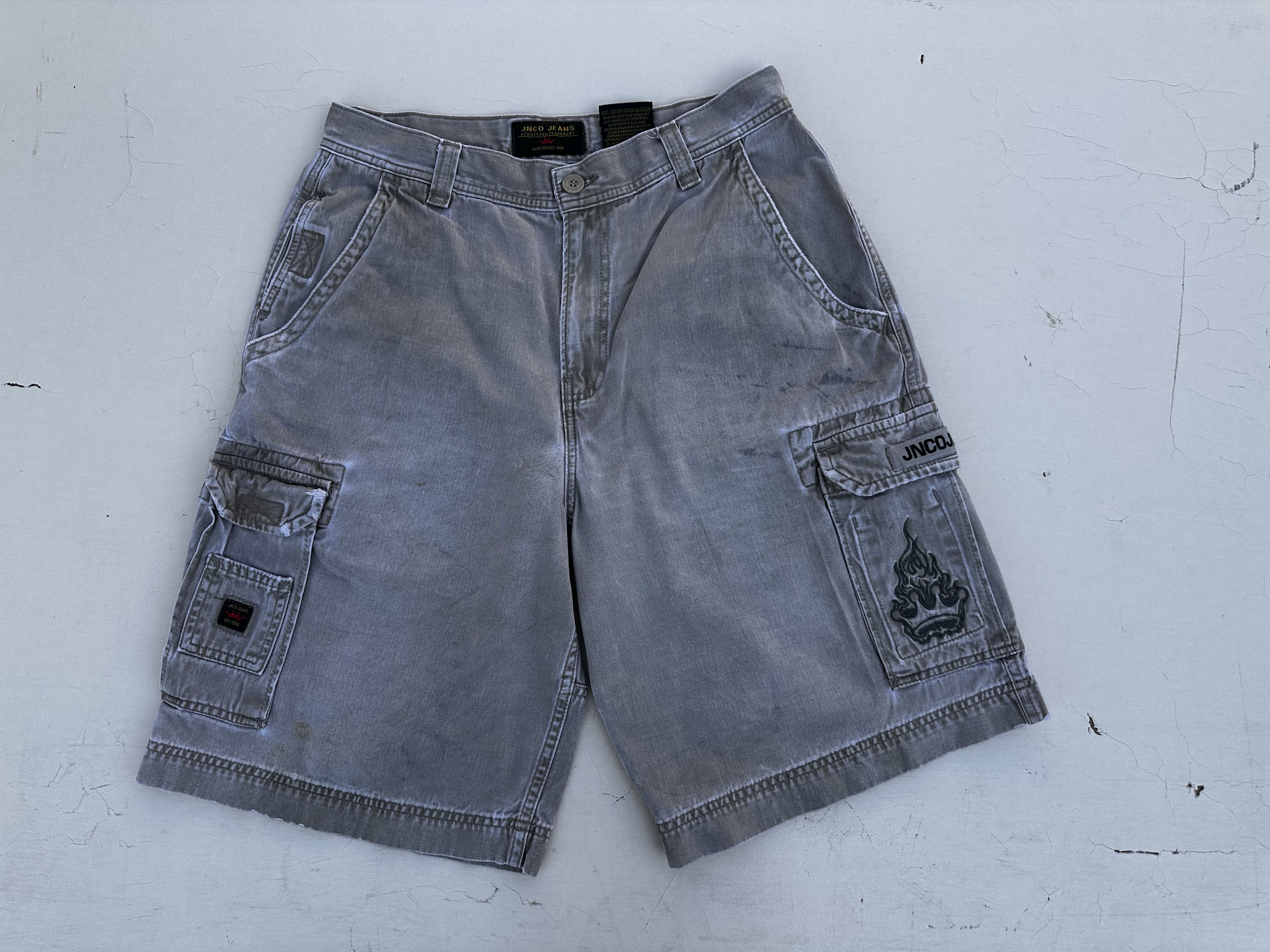 JNCO Vintage Jnco cargo shorts Size US 33 - 1 Thumbnail