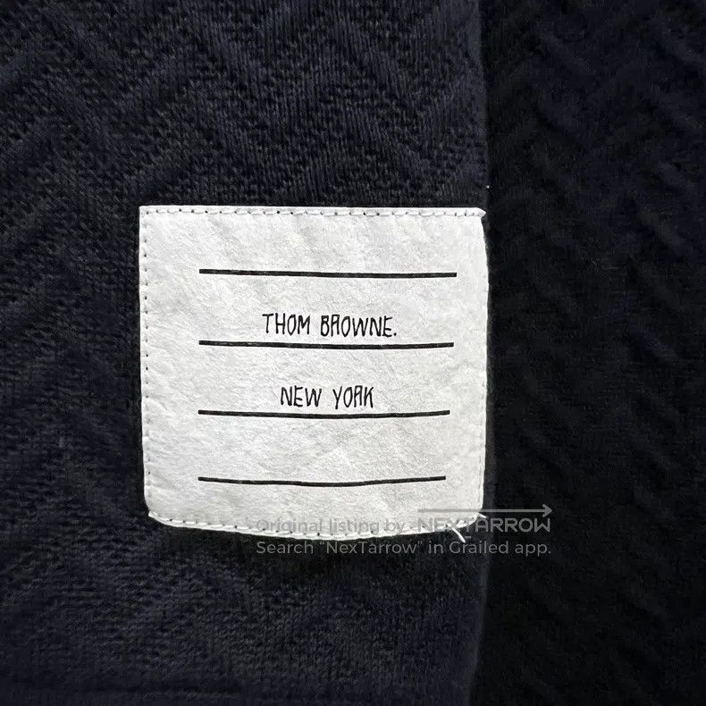 Thom Browne Thom Browne Striped Edged Logo Sweatshirt Size US XS / EU 42 / 0 - 2 Thumbnail