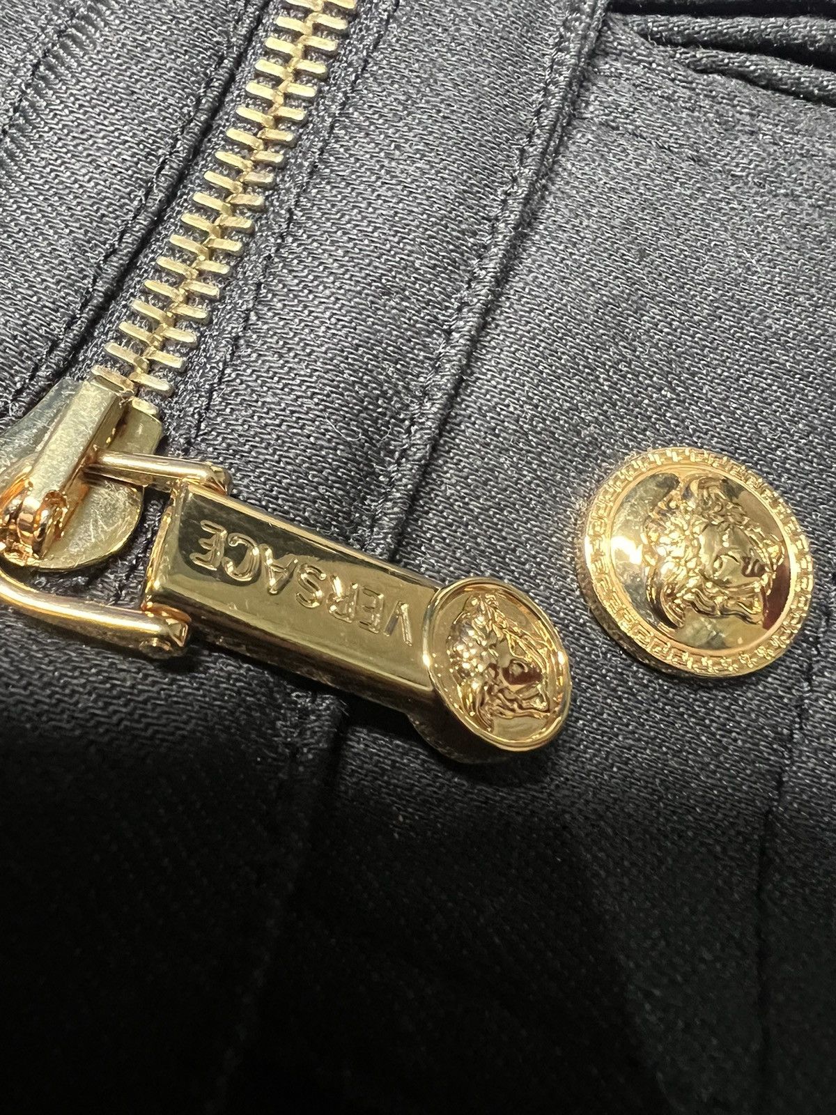 Versace Versace Indigo Dyed Multipocket Cargo Jeans Size US 33 - 8 Thumbnail