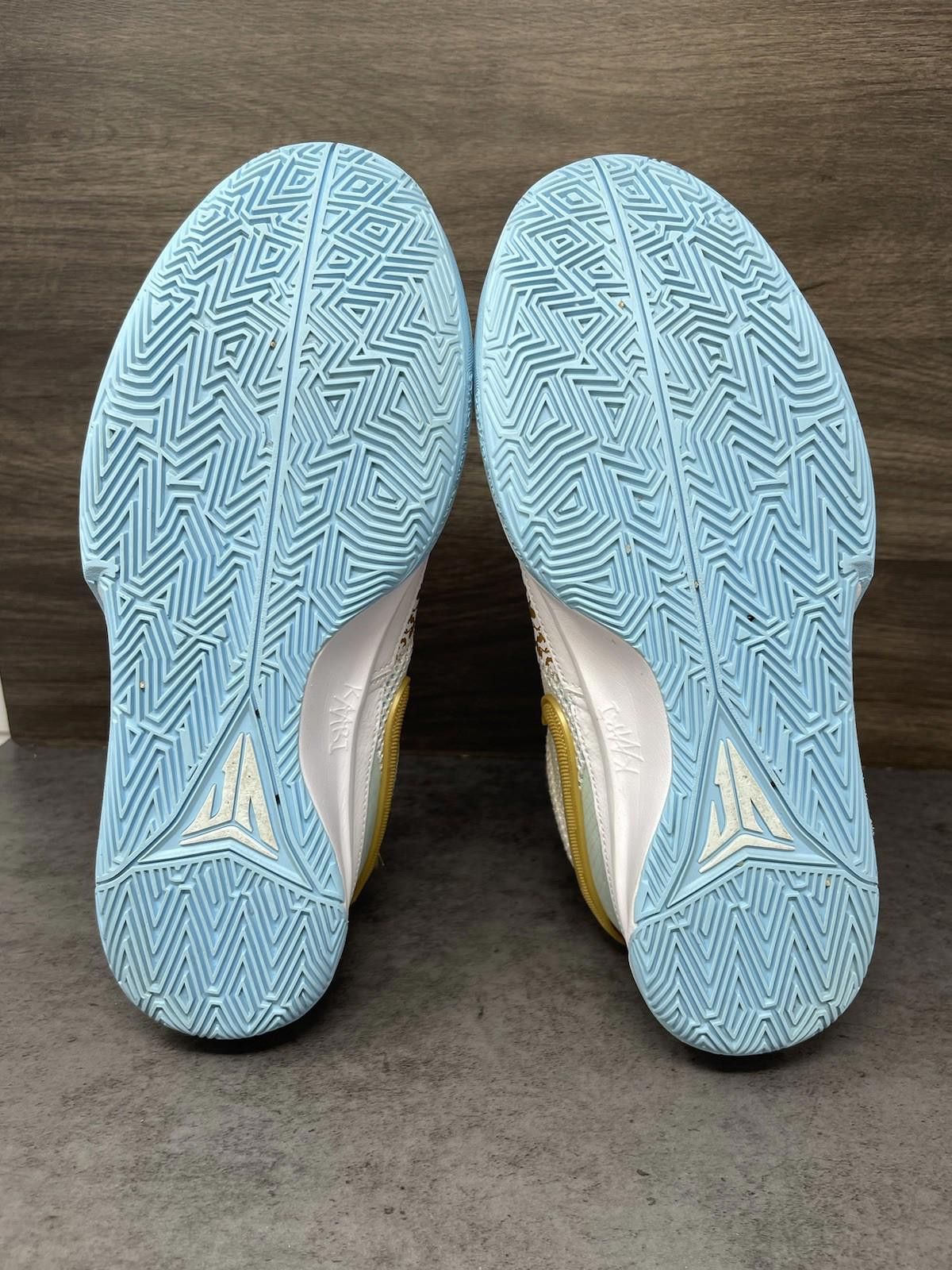 Nike Nike Ja 1 Shoes Mens 9.5 Chinese New Year White Gold Blue Size US 9.5 / EU 42-43 - 8 Thumbnail