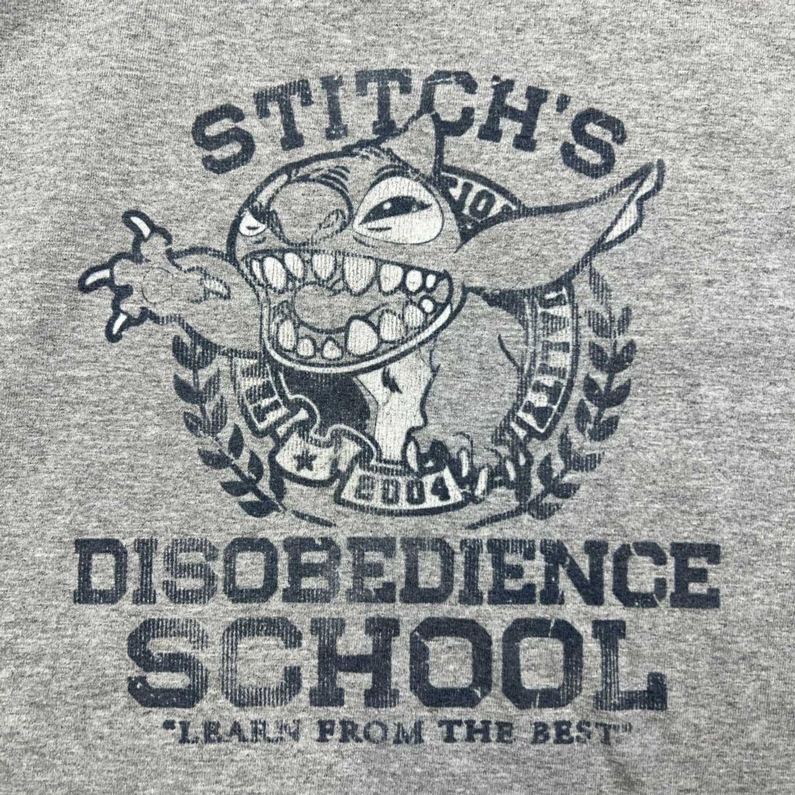 Disney × Vintage Vintage Disney Lilo & Stitch T Shirt Disobedience School Tee Size US XXL / EU 58 / 5 - 2 Thumbnail