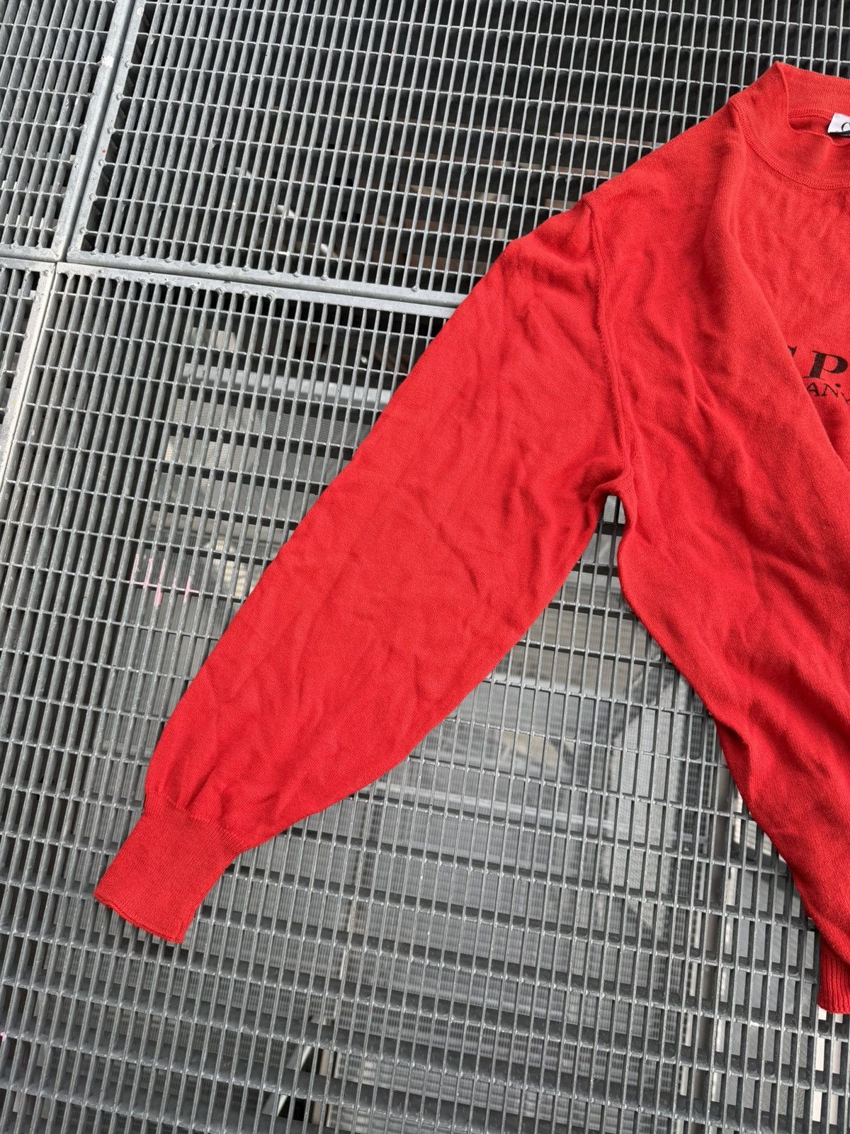 C.P. Company Vintage 80s C.P. Company Massimo Osti Ideas Logo Sweater Size US L / EU 52-54 / 3 - 4 Thumbnail