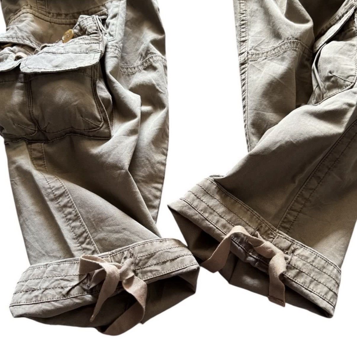 Dolce & Gabbana AW05 Dolce & Gabbana 3D Multi Pocket Reinforced Cargo Pants Size US 34 / EU 50 - 10 Thumbnail