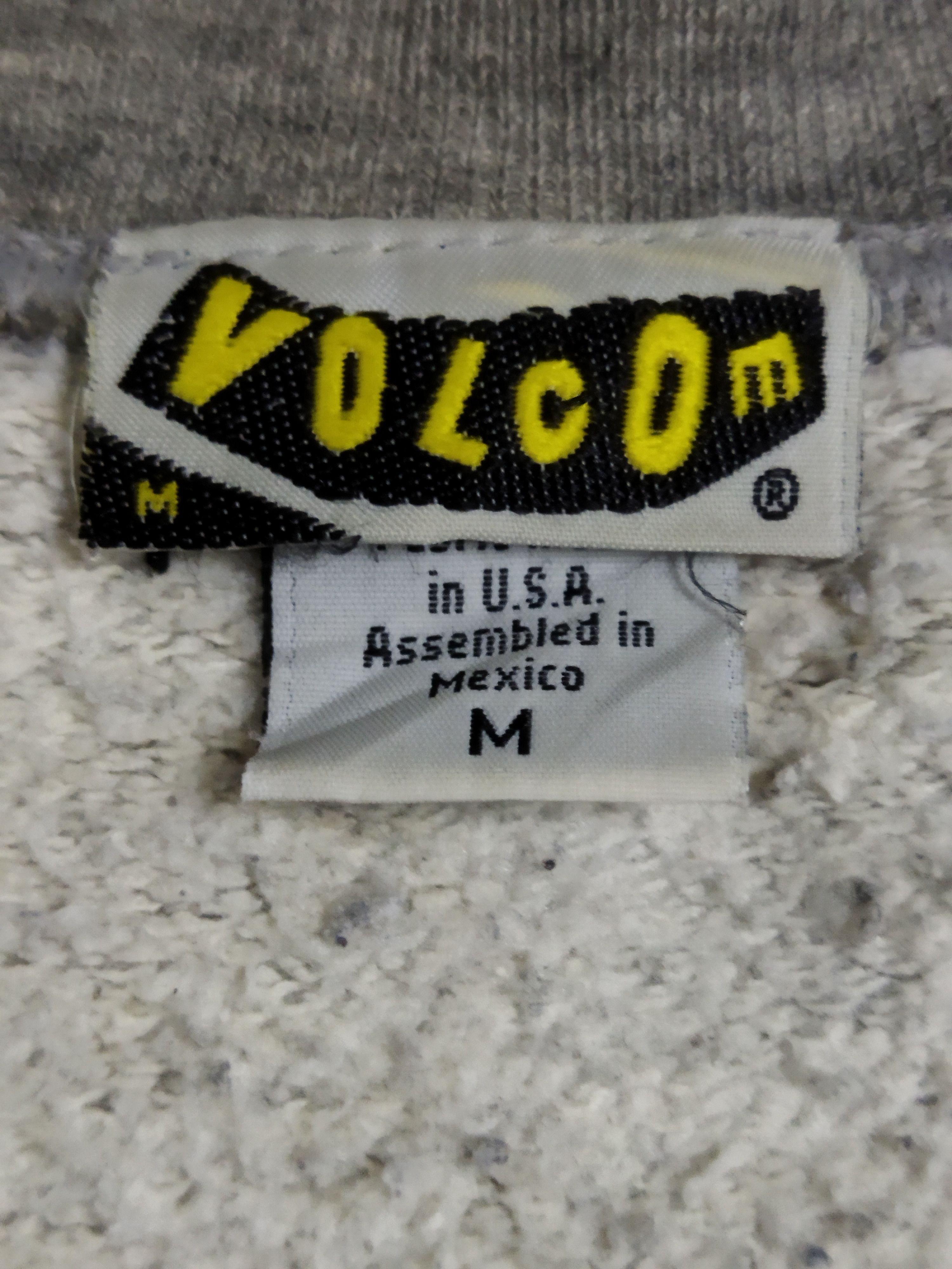 Vintage × Volcom Vintage Volcom Center Logo Sweatshirt Size US XL / EU 56 / 4 - 4 Thumbnail