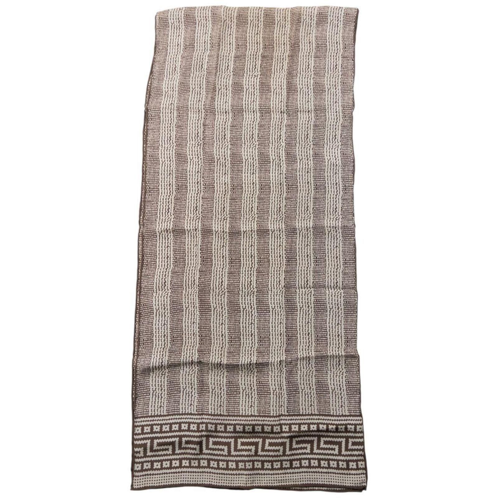 Issey Miyake Vintage 2000s Issey Miyake Pattern Silk Scarf Size ONE SIZE - 3 Thumbnail