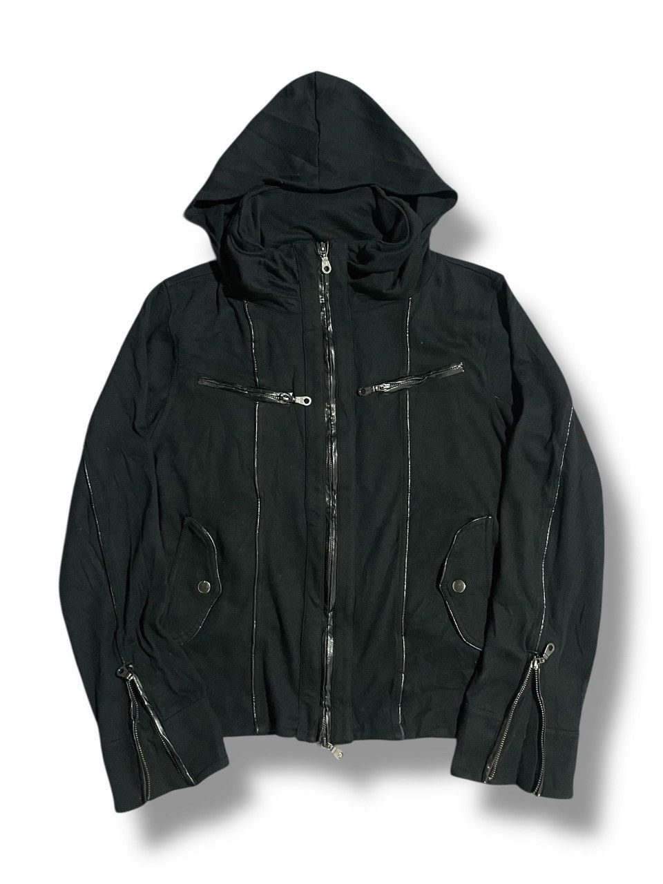 Japanese Brand Evolution Bono Hidden Hood Zip Jacket Size US M / EU 48-50 / 2 - 1 Thumbnail
