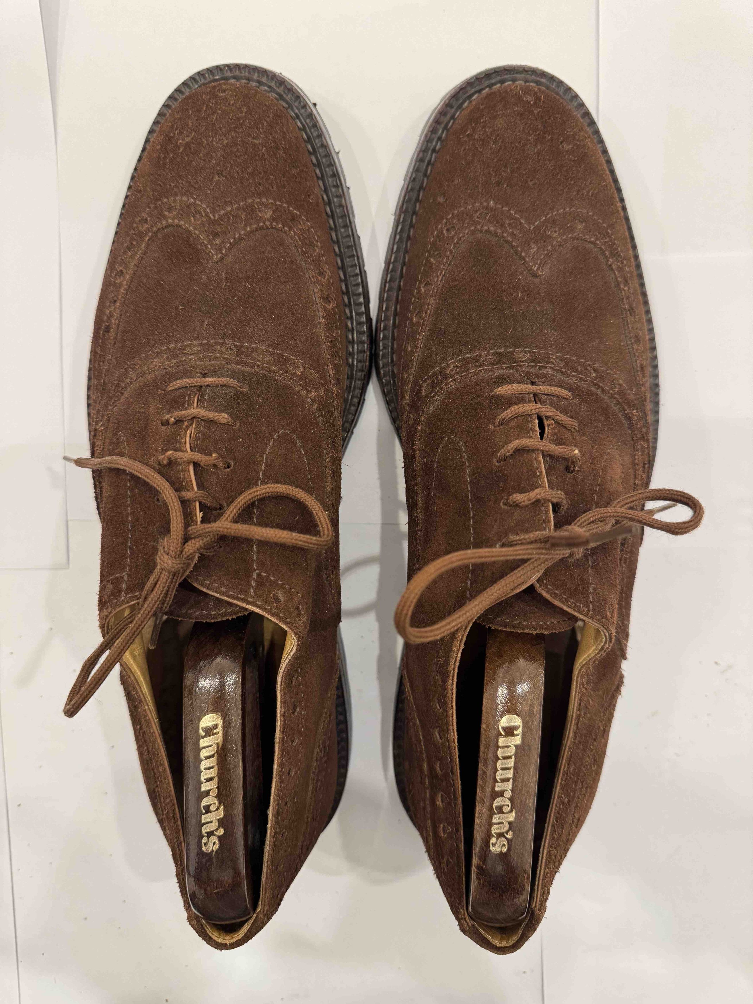 Other Scarpe Al Duca D'Aosta Derby in Suede marrone Size US 10 / EU 43 - 3 Thumbnail