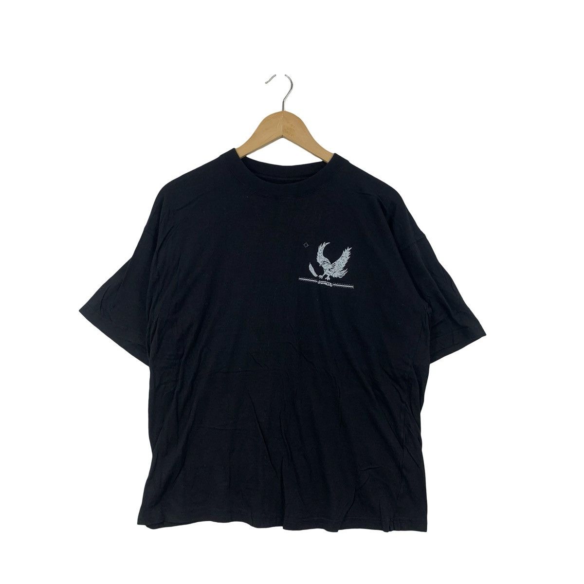 Vintage Vintage SCREAMING EAGLE Small Logo Natural Sun Faded Tee Size US S / EU 44-46 / 1 - 1 Thumbnail