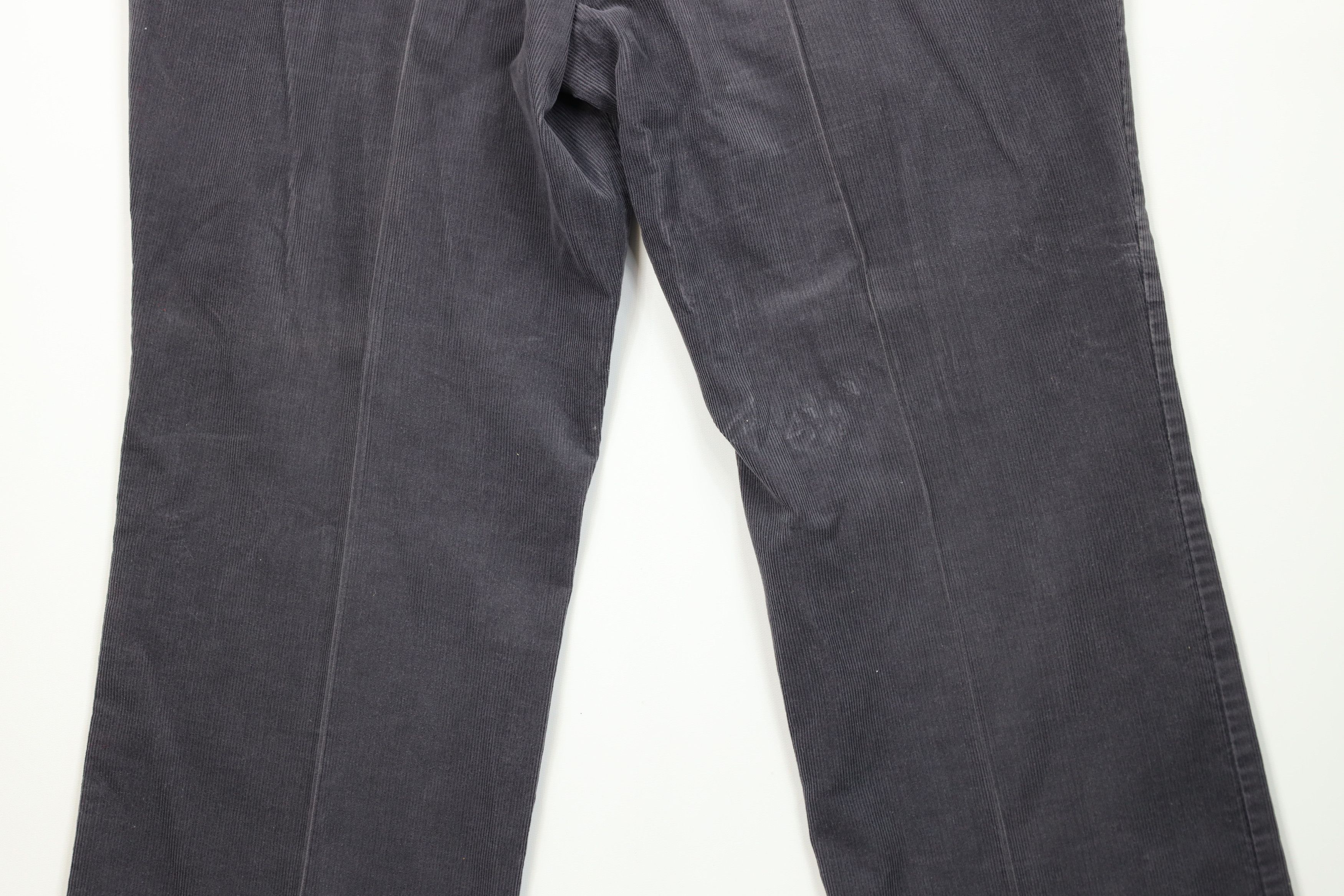 Big Mac Vintage 70s Big Mac Wide Leg Corduroy Chino Pants Steel USA Size US 38 / EU 54 - 12 Thumbnail