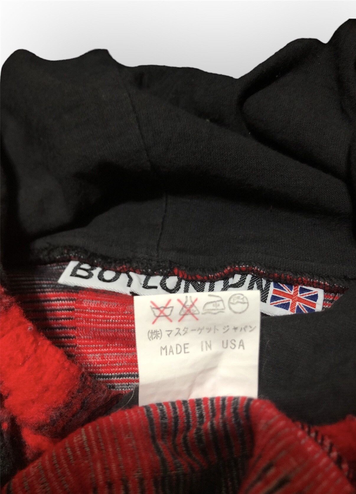 Vintage Vintage Boy London red tartan Punk Seditionaries hoodie Size US L / EU 52-54 / 3 - 2 Thumbnail