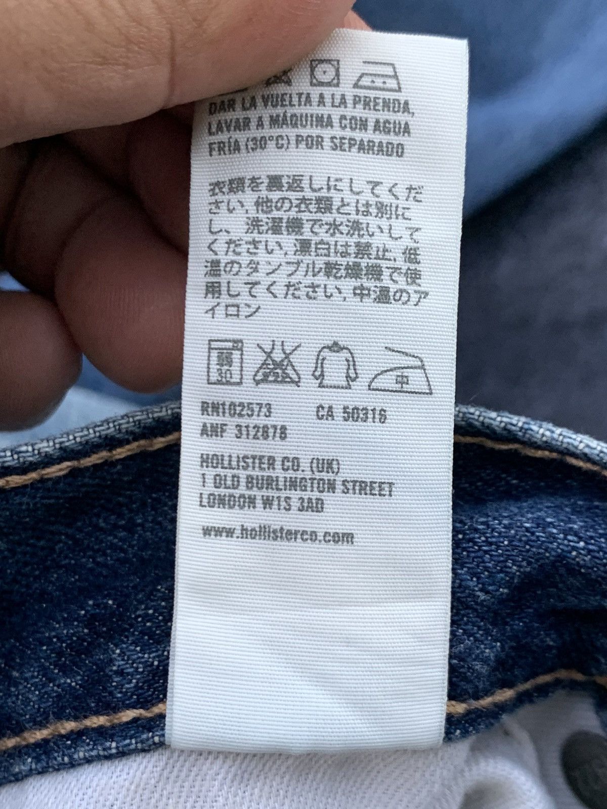 Hollister FLARE HOLLISTER DENIM. Size US 29 - 10 Thumbnail