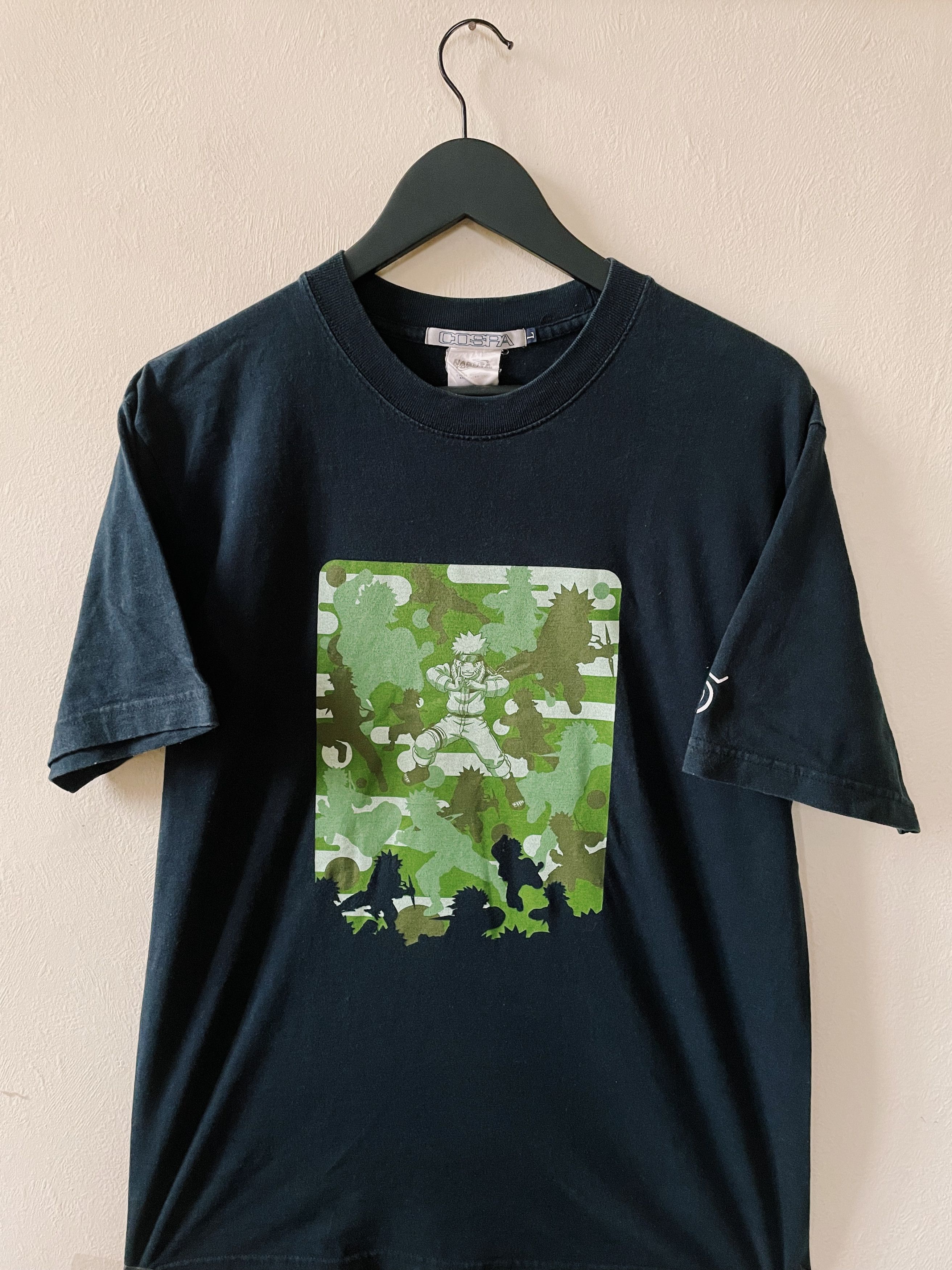 Anime × Japanese Brand × Vintage Vintage 2002 COSPA x Naruto T-shirt Navy Size US L / EU 52-54 / 3 - 1 Thumbnail