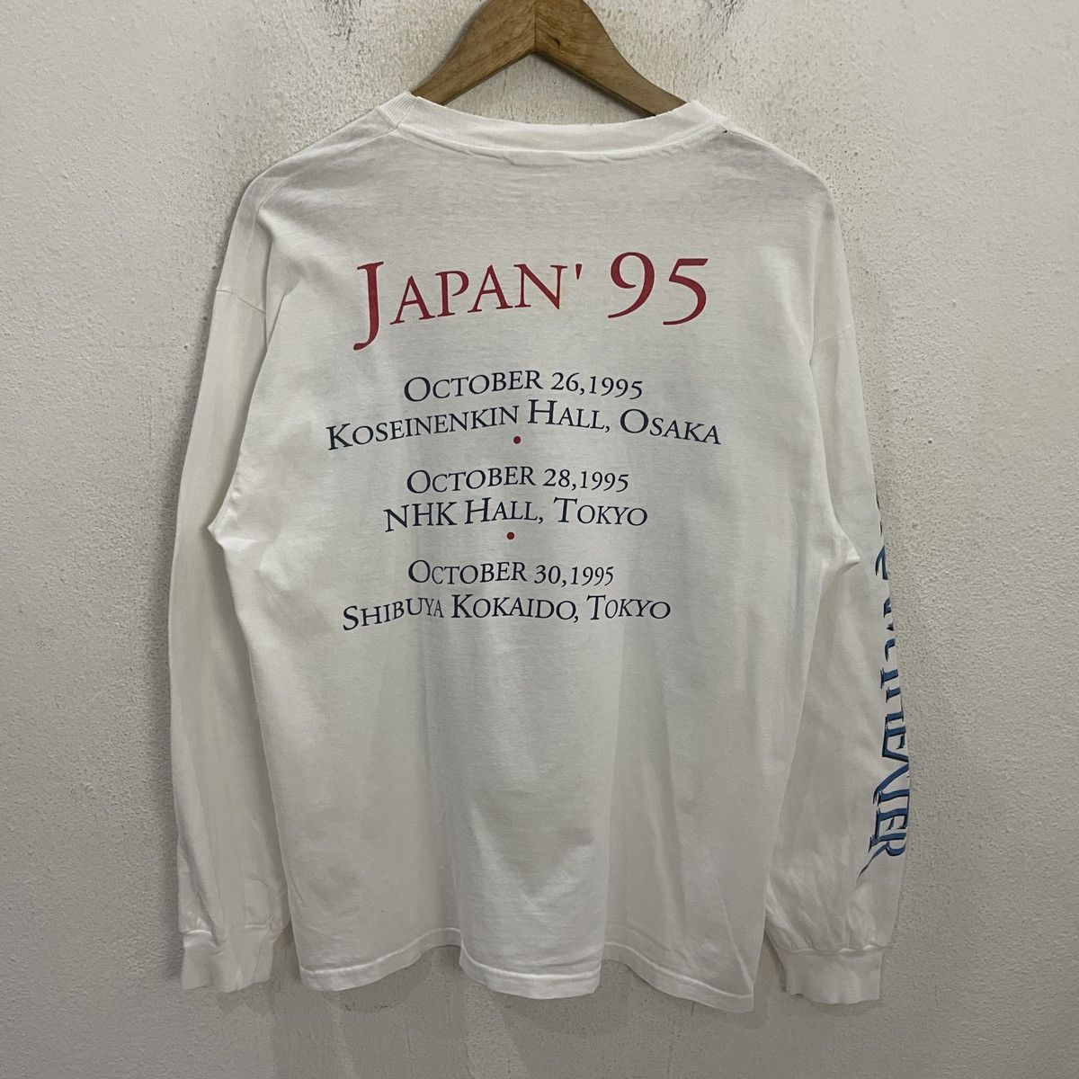 Band Tees Rare‼️Vintage Dream Theater 1995 Japan Tour Long Sleeve Tee Size US M / EU 48-50 / 2 - 7 Thumbnail