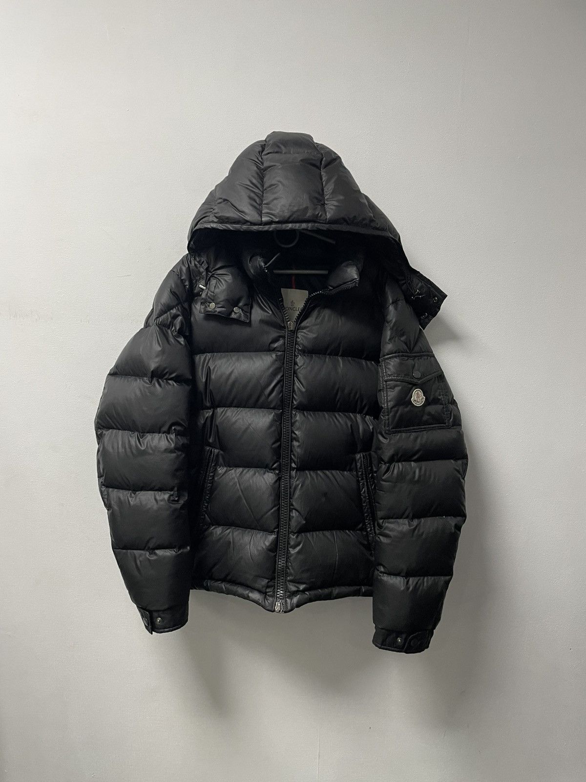 Pre-owned Moncler Vintage  Puffer Jacket M Size In Black