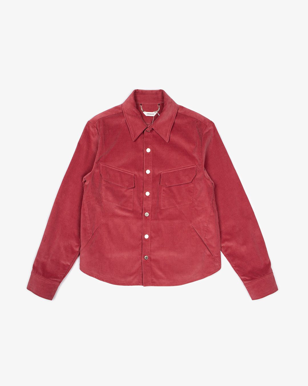 image of Cmmawear Cammawear Catalina Corduroy Overshirt in Dusty Rose, Men's (Size Large)