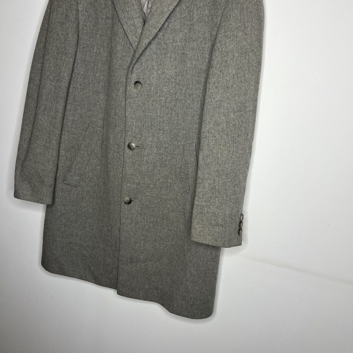 Hugo Boss × Vintage Mens Hugo Boss wool cashemere COAT luxury jacket coatch Size US L / EU 52-54 / 3 - 2 Thumbnail